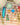 a tray of colourful antique jewellery