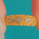 Victorian 18ct Gold Engraved Diamond Trilogy Ring