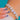 Opal line bracelet worn close-up for scale