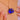 Victorian 18ct Gold Blue Paste & Diamond Pendant