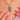 Close worn view of the rectangular Turquoise and Diamond pendant