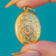 Antique 15ct Gold Oval Locket