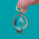 Victorian 18ct Gold & Silver "Pools of Light" Rock Crystal Charm, 12.00ct Rock Crystal
