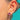 Art Deco 9ct Rose Gold Amethyst Stud Earrings, 4.00cts Amethysts