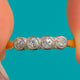 18ct Gold & Platinum Diamond Four Stone Ring