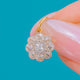Edwardian 18ct Gold Diamond Cluster Charm, 0.60ct