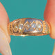 Victorian 15ct Gold Pearl & Diamond Gypsy Ring, c.1864