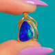 14ct Gold Australian Boulder Opal Pendant