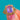 American Art Deco 14ct Gold Amethyst Ring with Rose Gold Flowers, 2.55ct Amethyst