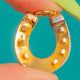Antique 18ct Gold Horseshoe Charm