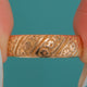 Chunky Antique 18ct Gold Blossom & Ivy Wedding Ring c.1885